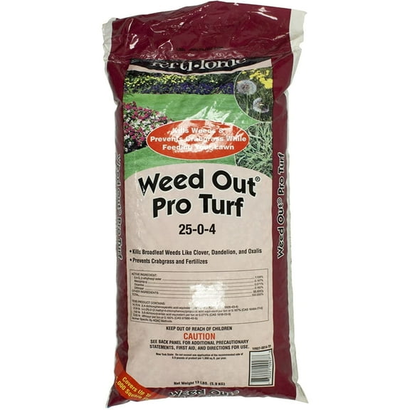 Fertilome (10927) Weed-Out Pro Turf 25-0-4 (13 lbs.)