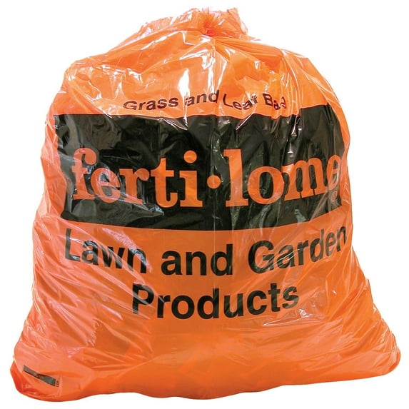 Fertilome Heavy Duty Plastic Lawn & Leaf Bags - Durable - 100 Count