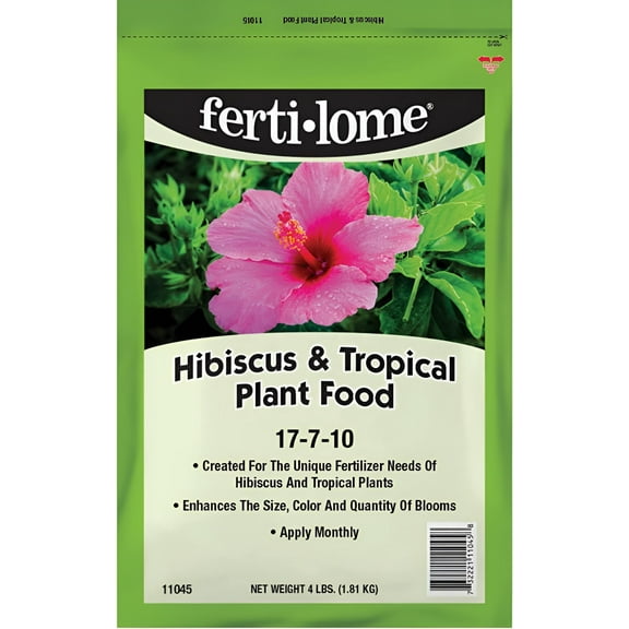 Fertilome 11045 Hibiscus and Tropical Plant Food 17-7-10 4 lbs.