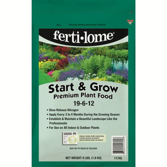 Ferti-lome 11745 Start-N-Grow Premium Granules Plant Food, 4 lb.