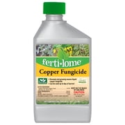 Fertilome 16132 Copper Fungicide Concentrate, Controls Needle Blight, Blackspot, Powdery Mildew and More, OMRI Listed 16 oz.