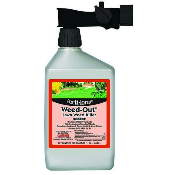 Ferti-lome Weed-Out Lawn Weed Killer Ready to Spray - Liquid Herbicide - 32 Ounces