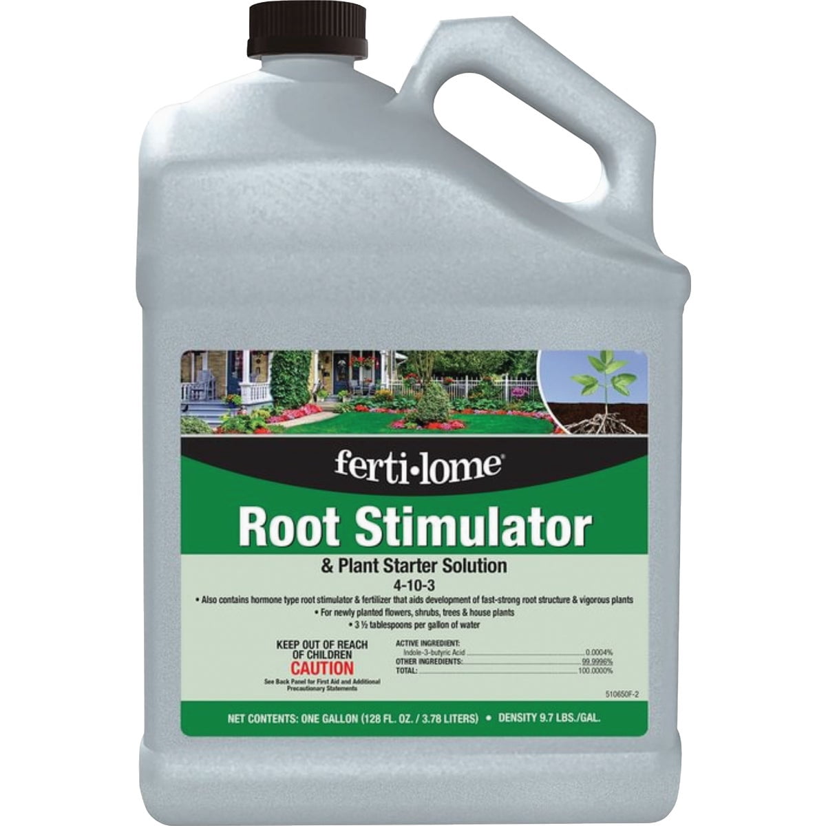 Fertilome Root Stimulator Plant Fertilizer - For Trees, Shrubs, Roses - 3-Pack — Outdoor & Indoor Plant Use, Easy Application