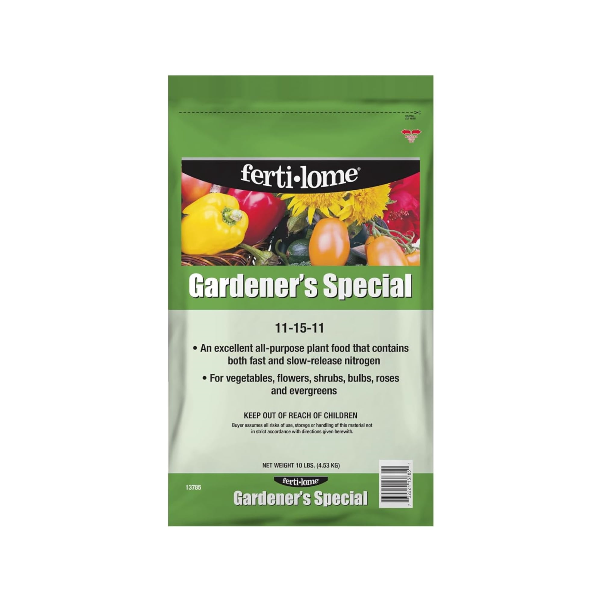 Fertilome Gardener's Special Plant Food, 11-15-11, 10lbs