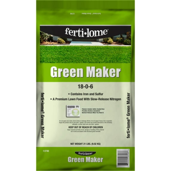 Ferti-lome Slow-Release Nitrogen Lawn Fertilizer For Multiple Grass Types 5000 sq ft