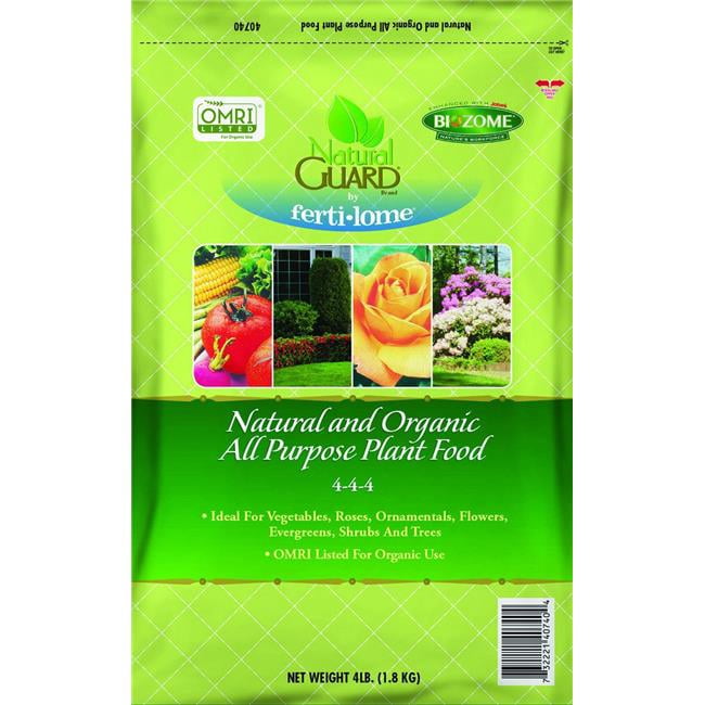 Natural Guard 440740 4 lbs 4-4-4 Organic All Purpose Fertilizer ...