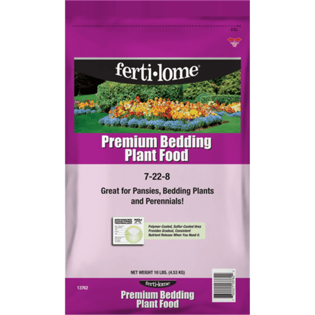 Fertilome Premium Bedding Plant Food 7-22-8, 10lbs
