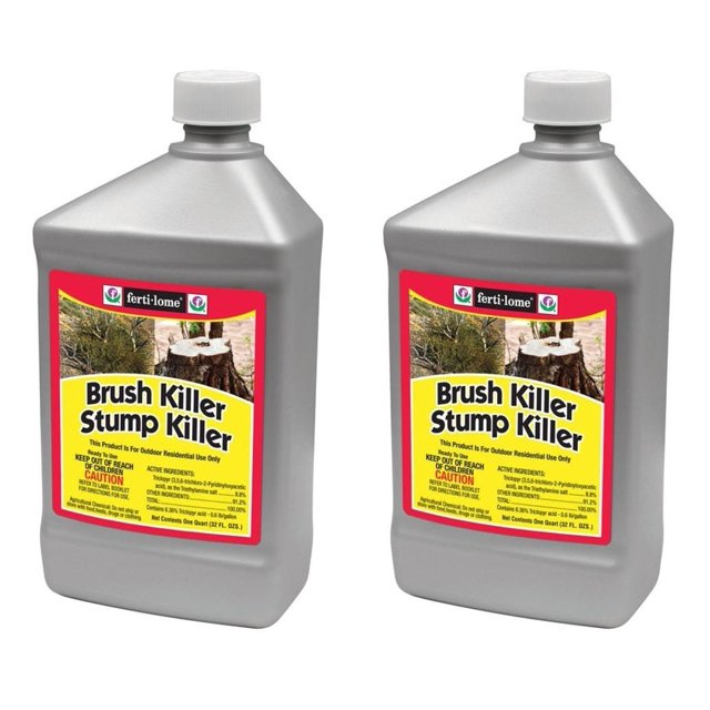 Fertilome Stump & Brush Killer, Kills Unwanted Wood plants & Poison Ivy