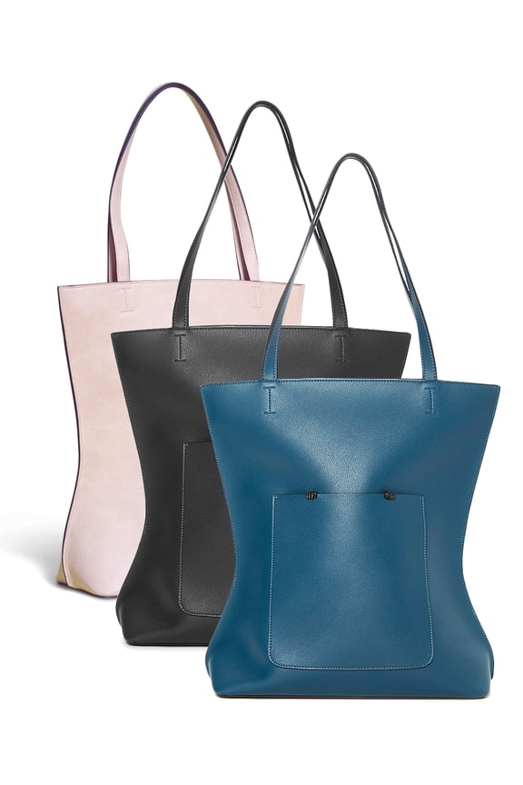 Women's Commuter Tote Peek-A-Boo Pocket Kitty Claws Hardware Teal