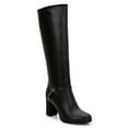 thumbnail image 1 of Ferwind Women's Knee High Boots Rhinestone and Studded Details Chunky Heels Adult Black  8, 1 of 7
