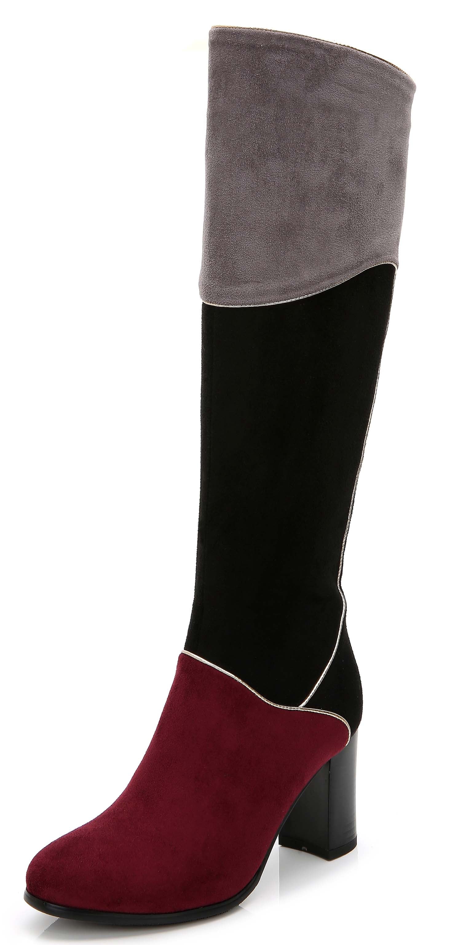 MUK LUKS Women's Janie Knit Cuff Mid-Calf Boot - Walmart.com MUK LUKS Women's Janie Knit Cuff Mid-Calf Boot - Walmart.com