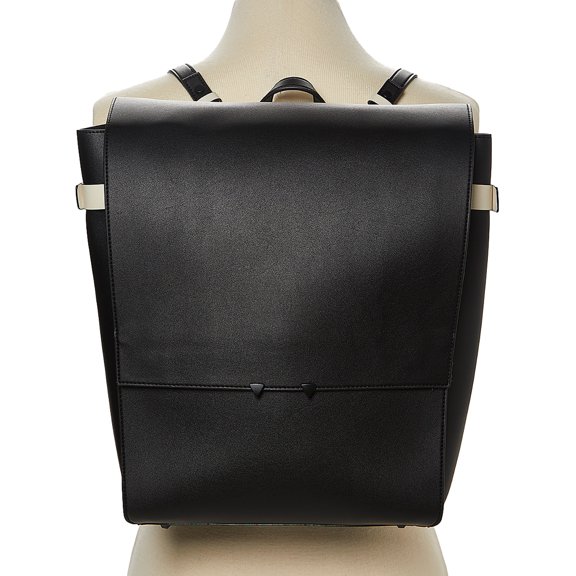 Ferwind Women's Large Backpack Kitty Snout Ears Hardware Black