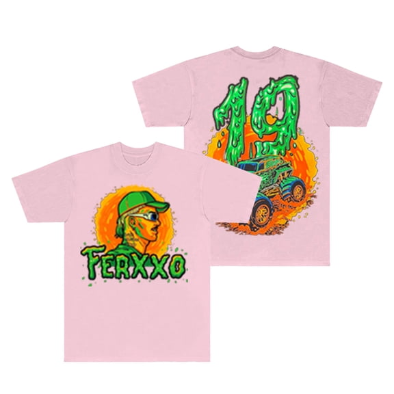 Ferxxo 19 T-shirts Feid Ferxxocalipsis Tour Merch Short Sleeve Tee Women Men Fashion Casual Streetwear