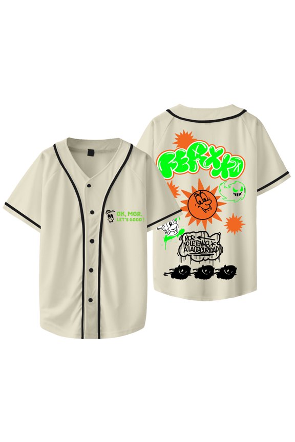Ferxxo Ferxxocalipsis Jersey Feid Tour Merch Baseball T-shirts Women Men Fashion Casual Short Sleeve Tee