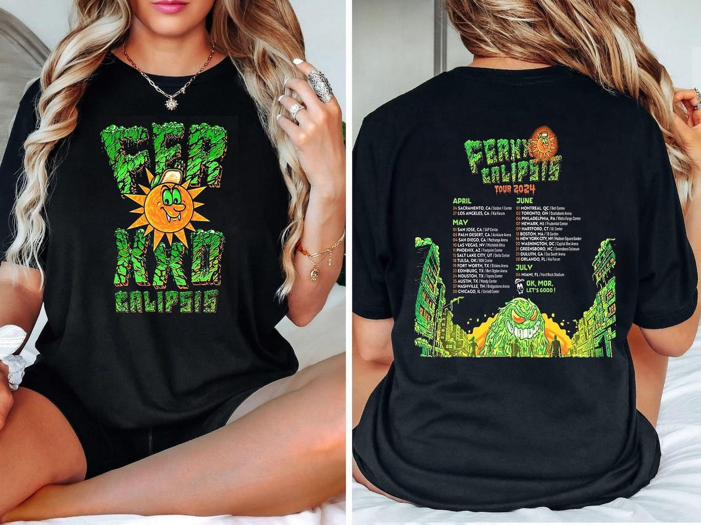 Ferxxocalipsis World Tour 2024 Shirt, Feid Ferxxo 2024 Tour Tee, Ferxxo