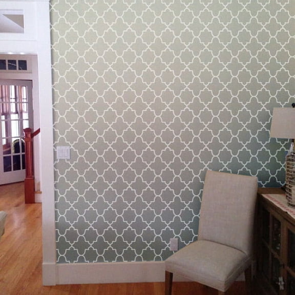 Fes Wall and Floor Art Stencil Template