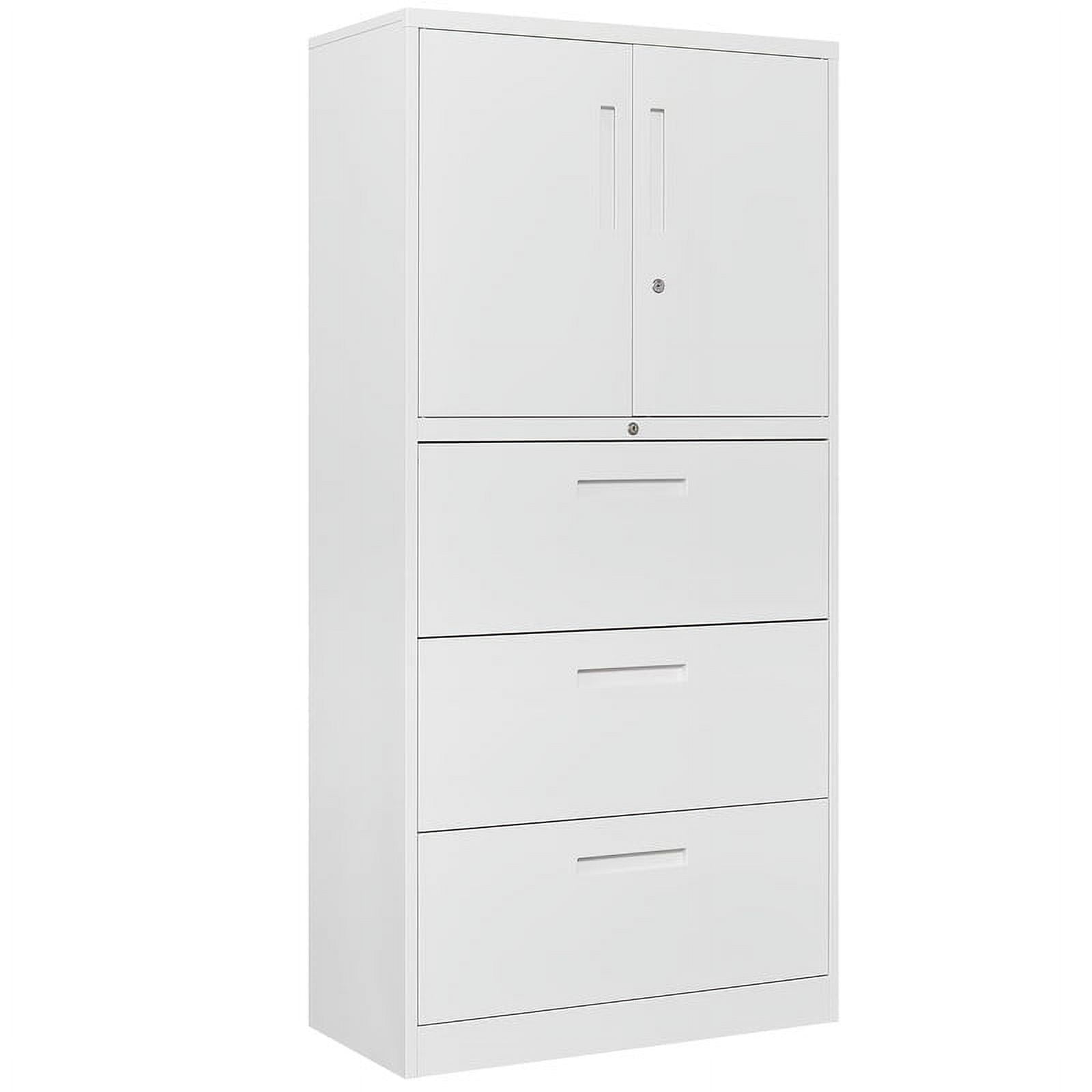Fesbos 3 Drawer File for Home Office,Metal Storage