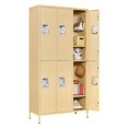 thumbnail image 1 of Fesbos Locker, Metal Locker for Employees, Large Steel Storage Locker Cabinet-6 Doors Lockers Organizers for School Gym Home Office Staff,Unassembled, 1 of 6