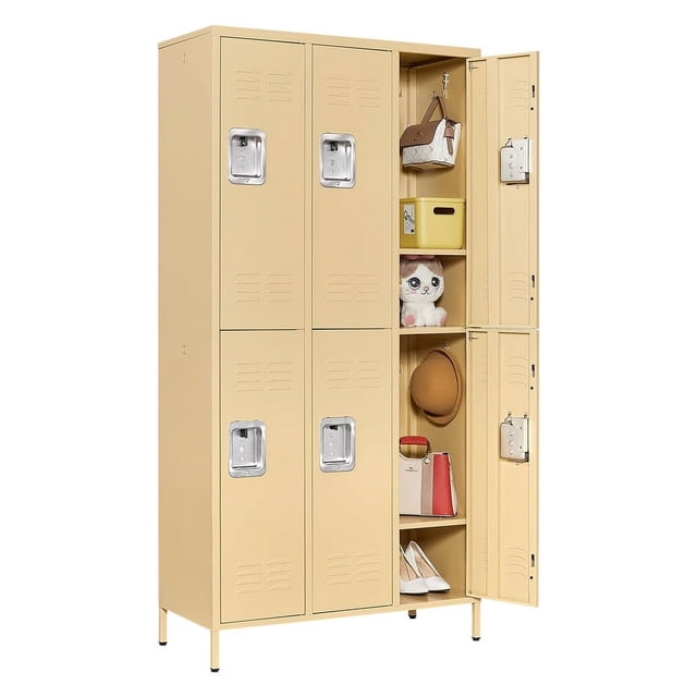 Fesbos Locker, Metal Locker for Employees, Large Steel Storage Locker ...