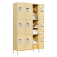 thumbnail image 1 of Fesbos Locker, Metal Locker for Employees, Large Steel Storage Locker Cabinet-9 Doors Lockers Organizers for School Gym Home Office Staff,Unassembled, 1 of 6