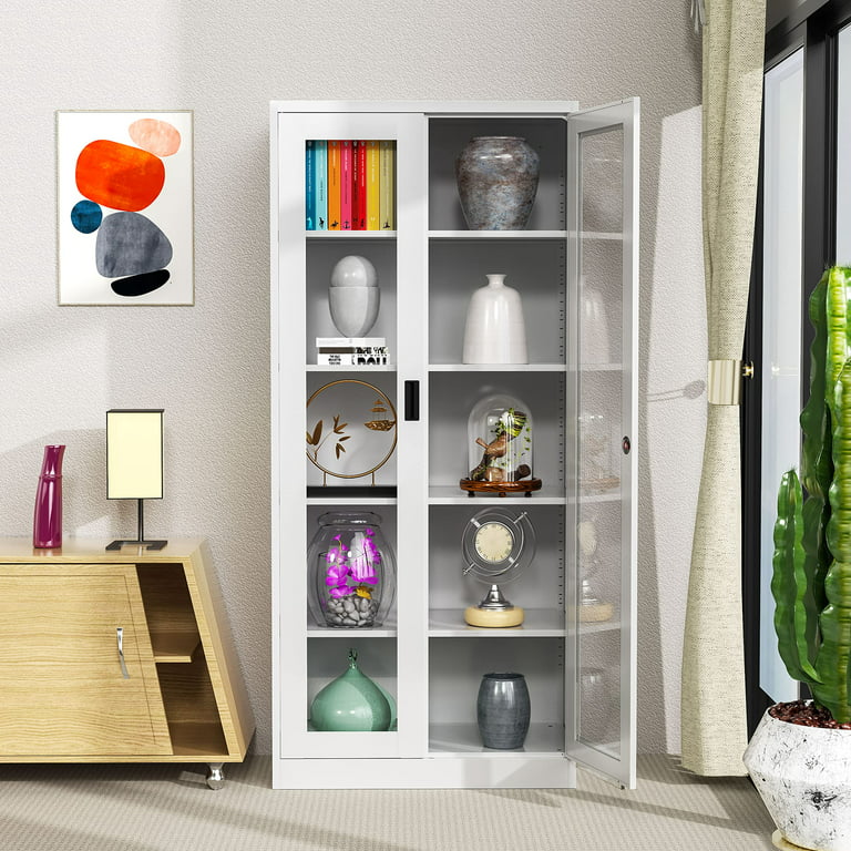 Shoe and bag storage,shelf,glass,steel,display cabinet