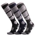 thumbnail image 1 of Fesfesfes 3 Pairs Men's Ski Socks Winter Calf High Sock Warm Outdoor Sports Mountaineering Socks, 1 of 1