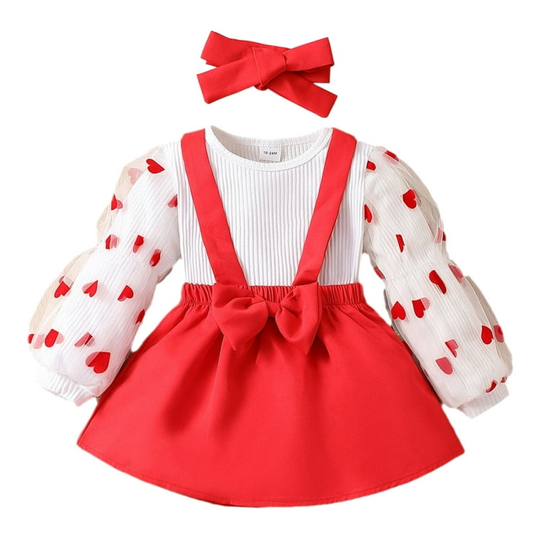 Fesfesfes 90s Outfit For Kids Young 18 Months To 5 Years Old Girls Dress  Little Children Skirt Little Girl Skirt Princess Overall Dress 4-5 Years -  Walmart.com