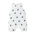 thumbnail image 1 of Fesfesfes Baby Bodysuit Girls Romper Summer Sleeveless One-pieces Jumpsuit Cotton Linen Outfits On Sale, 1 of 9