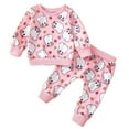 thumbnail image 1 of Fesfesfes Baby Girl Outfit Halloween Holiday Style Cute Little Fashion Print Sweatshirt Suit For Boys And Girls, 1 of 4