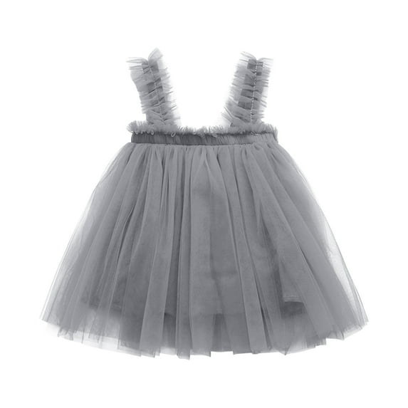Fesfesfes Baby Girls Skirt Dress Newborn Infant Dress Layered Butterfly Tulle Dresses Toddler Sleeveless Princess Dress