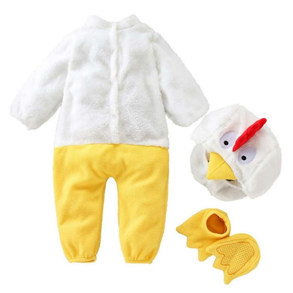 Fesfesfes Kids Onesies Baby Clothes Newborn Rompers Toddler Baby Winter Flannel Romper Pullet Cosplay Jumpsuit
