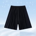 thumbnail image 1 of Fesfesfes Big Boys Plus Size Stretch Shorts,Kids Lightweight Breathable Casual Shorts,Elastic Waist Soft Leisurewear Shorts,Multi-Color Solid Summer Loose Fit Shorts, 1 of 4
