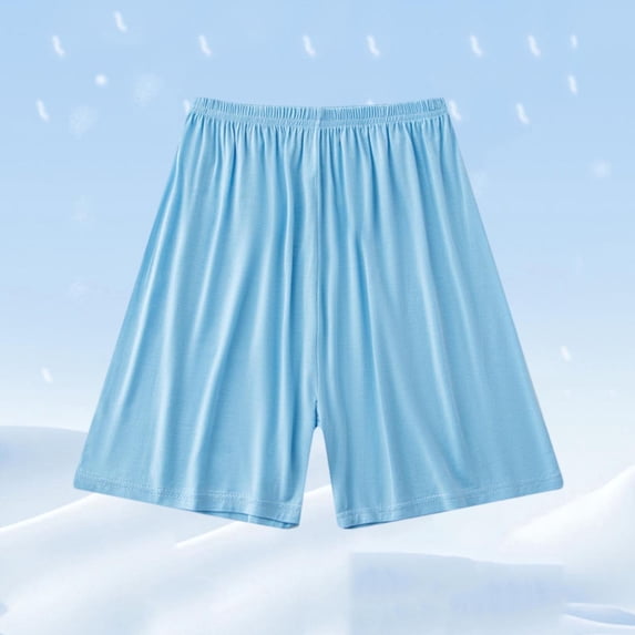 Fesfesfes Big Boys Plus Size Stretch Shorts,Kids Lightweight Breathable Casual Shorts,Elastic Waist Soft Leisurewear Shorts,Multi-Color Solid Summer Loose Fit Shorts