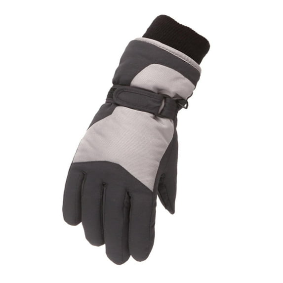 Fesfesfes Big Kids Ski Gloves Girls Boys Snow Gloves Kids Ski Winter Outdoor Gloves Waterproof Windproof Children Warm Gloves On Sale