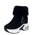 thumbnail image 1 of Fesfesfes Boots for Women Winter New Short Tube Plus Velvet Women's To Keep Warm, Cotton And Snow 38(US:7.5), 1 of 9