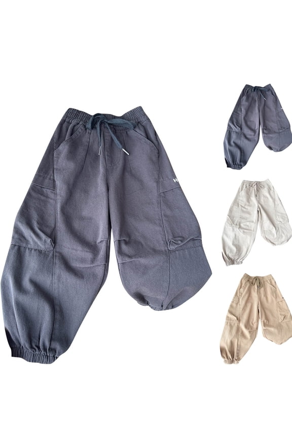 Boys Clothing Pants Loose Trendy Casual Pants Western-style Kids Clothing Boys Casual Pants Boys Leg Binding Pants