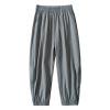 thumbnail image 1 of Fesfesfes Boys Girls Summer Mesh Quick Dry Jogger Pants with Elastic Waist and Pockets, Lightweight Breathable Repellent Outdoor Sweatpants for School Sports Play, Kids Ages 4-14 Years, 1 of 5