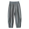Fesfesfes Boys Girls Summer Mesh Quick Dry Jogger Pants with Elastic Waist and Pockets, Lightweight Breathable Repellent Outdoor Sweatpants for School Sports Play, Kids Ages 4-14 Years