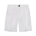 thumbnail image 1 of Fesfesfes Boys Pull On Shorts Pull On Boy Shorts with Elastic Waistband Kids Shorts with Pockets Lightweight Performance Shorts(White,2-3 Years), 1 of 3
