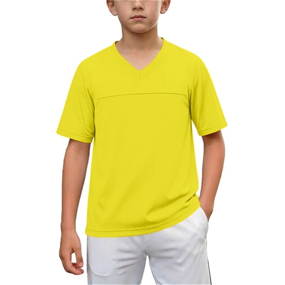 Fesfesfes Boys Solid Color Sleeveless Tank Top Oversized Fit Round Neck Summer Vest for Kids 3-16 Years Soft Breathable Casual Wear
