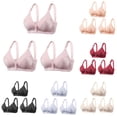 thumbnail image 1 of Fesfesfes Bras for Women Wireless Bras Plus Size Underwear Bralette Bras Comfortable Bra, 1 of 9