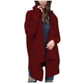 thumbnail image 1 of Fesfesfes Cardigan for Women Top Cardigan Outwear Coat Long Sleeve Coat, 1 of 6