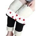 thumbnail image 1 of Fesfesfes Casual Leggings Women Printed Span Ladies High Waist Keep Warm Leggings Pants or, 1 of 9