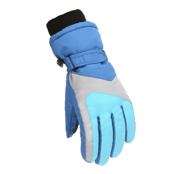 Fesfesfes Children SkiGloves Girls Boys Snow Gloves Kids Ski Winter Gloves Waterproof Windproof Children Warm Gloves Under $10
