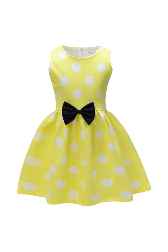 Children's Long Dress Sleeveless Printed Beach Maxi Dress,Lightweight Flowy Boho Style Dress for Girls, Vacation and Summer Outfits(Yellow,12 Years)