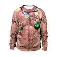 thumbnail image 1 of Fesfesfes Christmas Tops Casual Loose Tops Christmas Day Long Sleeve Round Neck Sweater On Sale, 1 of 5