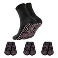 thumbnail image 1 of Fesfesfes 3 Pairs Knit Socks for Short Boots and Sneakers Self-heating Socks for Men And Women Sport Socks Athletic Socks Heating Socks, 1 of 8
