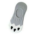 thumbnail image 1 of Fesfesfes Women's Invisible Socks Cute Cat's Socks Claw No-show Socks Summer Breathable Socks, 1 of 1