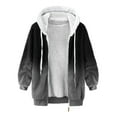 thumbnail image 1 of Fesfesfes Coat for Women Long Sleeve Open Front Loose Outerwear Printing Blouse Coat Tops Pockets Blouse Sale Items, 1 of 5