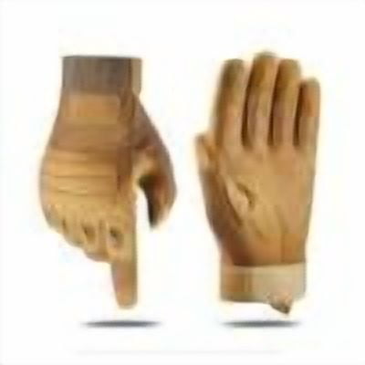 Fesfesfes Couple Winter Gloves Outdoor Practical Windproof Rainproof Cold Proof for Ski Riding Keeping Warm Protected During Winter(Khaki#5,XL)